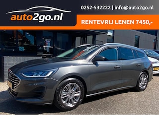 Ford Focus Wagon 1.0 AUT7 ECOBOOST HYBRID TITANIUM LEDER NAVI CAMERA DIGI-DASH APPLE-CARPLAY LED LMV PDC