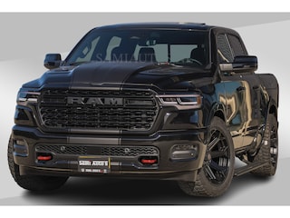 Dodge Ram Limited H.O 540HP 706Nm | De Meest Luxe en Volle Pick-Up in zijn Klasse | LUCHTVERING | HUD | Massage + Full Option | Comfortabele Dubbele Cabine met Royale 5 Zitplaatsen | BPM vrij | Nu Leverbaar uit Voorraad | Voorraad Nr 2300 - 7689 | De specialist in Amerikaanse pick‑ups in Nederland en Europa.