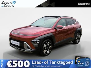 Hyundai Kona 1.6 GDI HEV Premium Sky | Full options! | Navi | Leder | Stoelverwarming en koeling