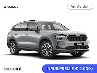 Skoda Kodiaq 1.5 TSI PHEV Edition 204 pk 6 versn. DSG | Sunset | Trekhaak |  18" lichtmetalen velgen Soira aero, zilver