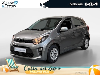 Kia Picanto 1.0 DPi DynamicLine RESTERENDE FABRIEKSGARANTIE T/M 2033 | Apple Carplay / Android Auto | Lichtsensor | Cruise Control | Camera Achter | 14"Lichtmetalen Velgen | Airconditioning