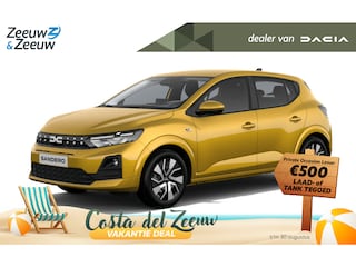 Dacia Sandero 1.8L Full Hybrid 155pk Expression | NU te bestellen bij Zeeuw & Zeeuw | De zuinige, krachtige Full Hybrid technologie van Dacia | Te financieren tegen 2,9% rente |