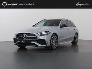 Mercedes-Benz C-klasse Estate 300e Business Solution AMG | Panoramaschuifdak | Trekhaak | Nightpakket | Burmester | Head-Up |