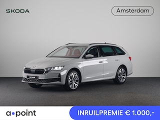 Skoda Octavia Combi 1.5 TSI MHEV Business Edition Plus 150 pk 7 versn. DSG | Winter Pakket | Trekhaak |  Lichtmetalen velgen 18" Lerna Antraciet