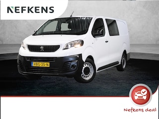 Peugeot Expert 2.0 BlueHDI 120PK Premium DC | 1ste Eigenaar | Airco | Cruise Control | Camera | 5 Persoons! | Armsteun | Parkeersensoren | Trekhaak | Laadvloer + Betimmering |