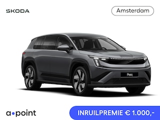 Skoda Peaq 90 Business Edition 7p. 286 pk | Tech Pakket | Trekhaak | Winter Pakket | Derde zitrij | Convenience Pakket met stoelventilatie | Assist Pakket | Adaptive Chassis Control Pakket | Interieur 'Suite' Ceramique | Velgen 21" lichtmetalen velgen "Javan" zwart gepolijst