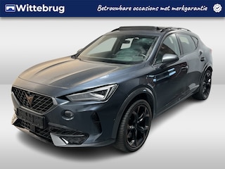 Cupra Formentor 1.4 e-Hybrid VZ Black Edition / AUTOMAAT/ PANODAK/ TREKHAAK/ LEDER/ MEMORY SEAT/ NAVI/ FULL LINK/ STOELVERWARMING/ 360 CAMERA