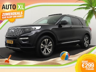 Ford Explorer 3.0 457 PK V6 PHEV PLATINUM 7-Pers Pano-dak Full Options!