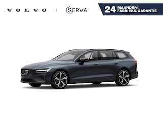 Volvo V60 T6 Plug-in hybrid AWD Ultra Dark | Panoramadak | 360° camera | Head-up display | Harman Kardon | Stoel- en stuurverwarming