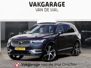Volvo XC90 2.0 T8 Recharge AWD Ultimate Bright | Long Range | Luchtvering | Nappa | Stoelventilatie | 360°-camera | Trekhaak | 22-inch velgen | Harman/Kardon | Head-up display | Orrefors Sweden | Apple-/Android Carplay | Full-LED