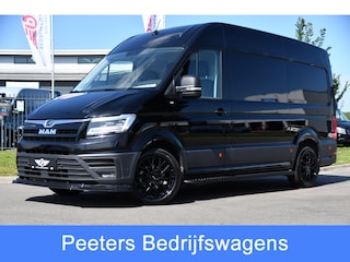 MAN TGE 3.180 35 2.0 L3H3 Black Edition Adaptieve Cruise, Camera, Carplay, LED, Stoelverwarming, Massage stoel, Trekhaak, 177pk, Automaat, Uniek!