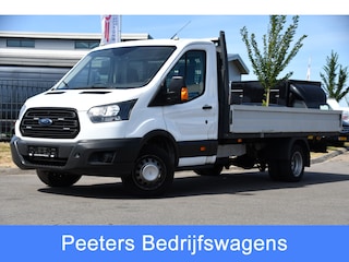Ford Transit 350 2.0 TDCI L4H1 Openlaadbak Airco, Radio, 130pk, Pick-up, Uniek!