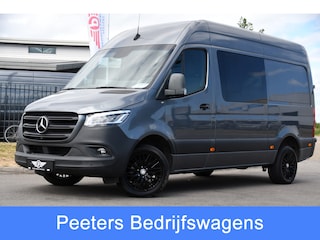 Mercedes-Benz Sprinter 319 V6 3.0 CDI L2H2 DC PB Edition 360 Camera, Cruise, Carplay, Automaat, LED, Stoelverwarming, 10,5'' Mbux, Multimedia, Geveerde stoel, 190pk, Trekhaak, Uniek!