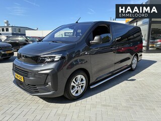 Opel Vivaro 2.0 Diesel 180Pk 8-traps Automaat Luxe Dub.Cabine | ECC | Navigatie | Stuurverwarming | LED Verlichting | Camera | Parkpilot | Side-bars | LM-Velgen | Betimmering | Afneembare Trekhaak | Zeer kompleet & z.g.a.n.