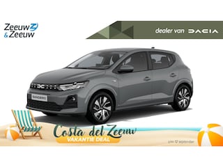 Dacia Sandero TCe 100 limited edition uit voorraad leverbaar met € 1.600,- voorraadkorting en GRATIS 5 jaar garantie tot 100.000km t.w.v. € 290,- | 1,9% Actiefinanciering i.c.m. Dacia 50/50 Deal |