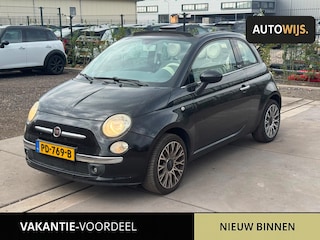 Fiat 500 1.2 Lounge|CABRIO|LM-VELG|APK 7-2027|AIRCO