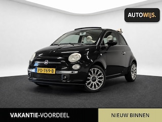 Fiat 500 1.2 Lounge|CABRIO|LM-VELG|APK 7-2027|AIRCO