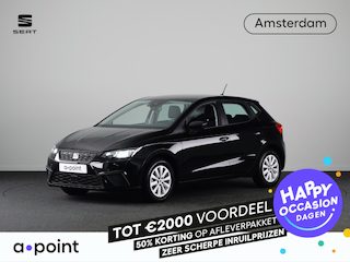 Seat Ibiza 1.0 EcoTSI Style 95 pk | Navigatie via App | Parkeersensoren achter | Autom. airco | Apple Carplay/Android Auto | LED koplampen |