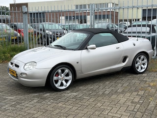 MG F 1.8i Exclusive CABRIO 120PK! Vol leer alcantara l elek pakket l LMV l NIEUWE APK l GOED ONDERHOUDEN!