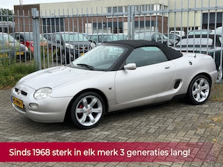 MG F 1.8i Exclusive CABRIO 120PK! Vol leer alcantara l elek pakket l LMV l NIEUWE APK l GOED ONDERHOUDEN!