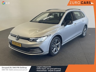 Volkswagen Golf Variant 1.0 eTSI 110pk DSG Life Automaat Navigatie Climate Control Parkeer sensoren Cruise control adaptieve Stoelverwarming Led