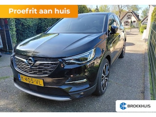 Opel Grandland X 1.6 Turbo Hybrid4 Business Elegance 300pk! | Afneembare Trekhaak | Camera Rondom | AGR-Stoelen | Leder/Stof | Carplay | Parkeersensoren | Achteruitrij Camera | Apple Carplay/Android Auto|telefoonintegratie premium | Buitenspiegels elektrisch verstel- en verwarmbaar