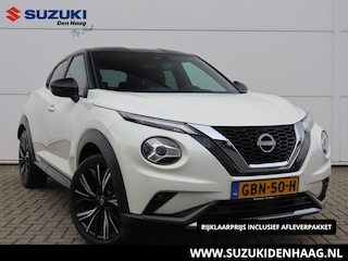 Nissan Juke 1.0 DIG-T N-Design NL-Auto!!|Lederenbekleding|Navigatie|"19"LM-velgen