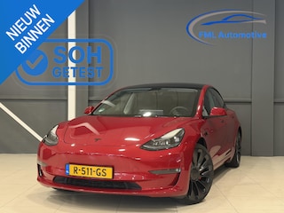 Tesla Model 3 Performance AWD 75 kWh | Rood metallic! | 56.355 km! |
