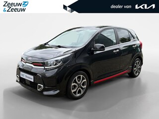 Kia Picanto 1.0 DPi GT-Line Edition | Climate Control | Cruise Control | Keyless | Camera | Leder | Apple Carplay | Android Auto | Navi | Lichtmetalen Velgen |