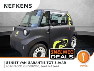 Citroën Ami Rip Curl Sunrise | Uit voorraad | Gele accenten | Dakspoiler | Tellerklok in kleur  | Witte velgen