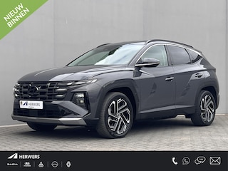 Hyundai Tucson 1.6 T-GDI PHEV Premium 4WD / Accu SoH 100 % / EAER 65 km / Leder / HUD / Navigatie / Apple Carplay Android / Stoelventilatie / Stuur-, stoel- & achterbankverwarming / 19" LM wielen & All Season banden /