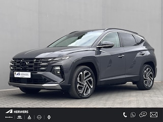Hyundai Tucson 1.6 T-GDI PHEV Premium 4WD / Accu SoH 100 % / EAER 65 km / Leder / HUD / Navigatie / Apple Carplay Android / Stoelventilatie / Stuur-, stoel- & achterbankverwarming / 19" LM wielen & All Season banden /