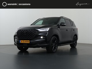 SsangYong Rexton 2.2 E-XDI | 4WD | 3500 KG. AHW | BLACKLINE | LED-KOPLAMPEN | LEDEREN BEKLEDING | MEMORY-SEATS | 360° CAMERA | 3500 KG. TREKHAAK |