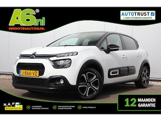 Citroën C3 1.2 PureTech Feel Navigatie Carplay Android Climate Cruise Control Rijstrooksensor Parkeersensor All-season banden!