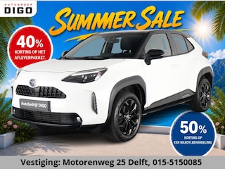 Toyota Yaris Cross 1.5 HYBRIDE BLACK & WHITE AUTOMAAT GARANTIE 3-2034 LM VELGEN. CARPLAY NAVI.ADAPTIEVE CRUISE CONTROLL