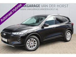 Ford Kuga 2.5-243pk PHEV Titanium. Juli 2025, slechts 16.750km ! Autm. airco dual, navigatie, telefoonvoorb., camera, stoel-, stuur, voorraam- en achterbank verw., elektr. trekhaak, lane assist, LED verl., keyless entry/keyless start etc.