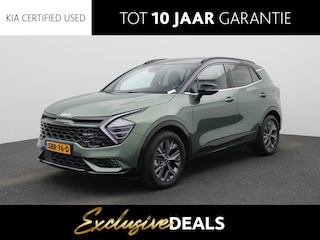 Kia Sportage 1.6 T-GDi Hybrid GT-PlusLine | AUTOMAAT | PANORAMADAK | 360 CAMERA | TREKHAAK | ELEKTRISCHE KOFFERKLEP | STOELKOELING | STOELVERWARMING | STUURVERWARMING | ADAPTIVE CRUISE CONTROL | CLIMATE CONTROL | APPLE CARPLAY - ANDROID AUTO |