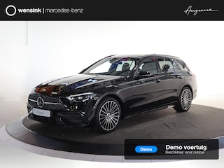 Mercedes-Benz C-klasse Estate 300e Business Solution AMG | Panoramaschuifdak | Rijassistentiepakket Plus | Trekhaak | Burmester | DIGITAL LIGHT | Night