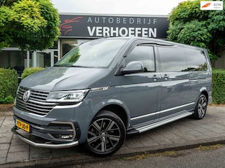 Volkswagen Transporter 2.0 TDI L2H1 30 DC | CARAVELLE | AUTOMAAT | DUBBEL CABINE | SCHUIFDEUR BEIDE KANTEN | APPLE CARPLAY | LEDER