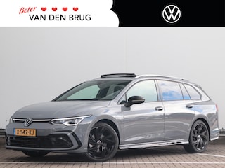 Volkswagen Golf Variant 1.5 eTSI R-Line Business | Harman Kardon | Trekhaak | Panoramadak | IQ Lights | Head up Display | Camera | Stuur & Stoelverwarming |