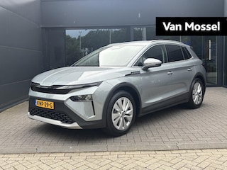 Skoda Elroq 60 Business Edition 190 PK | Automaat | LED Koplampen | Trekhaak | SOH 100% | Navigatie | Climate Control | Adaptive Cruise Control | Stuur + Stoelverwarming | Apple Carplay/Android Auto | Achteruitrijcamera | Privacy Glass | Keyless-Entry | Parkeersensoren | Lichtmetalen velgen |