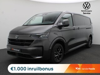 Volkswagen Transporter 2.0 TDI L2H1 30 Style 170PK AUT8 Dubbele schuifdeur, Adaptieve Cruise Controle, Trekhaak, Achteruitrijcamera, Stoelverwarming, Side Assist, Keyless, 17" LM Velgen