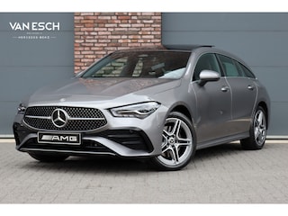 Mercedes-Benz CLA Shooting Brake 250 e AMG Line | Memory | Distronic | Panoramadak | Keyless Go | Verwarmd Stuurwiel | Camera | Sfeerverlichting |