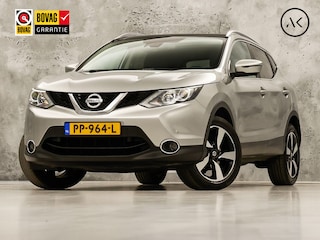 Nissan Qashqai 1.2 N-Connecta (PANORAMADAK, NAVIGATIE, 360 CAMERA, SPORTSTOELEN, GETINT GLAS, TREKHAAK, CRUISE, NIEUWSTAAT)