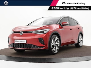 Volkswagen ID.4 GTX 299pk 4Motion 77 kWh · Panoramadak · 360 Camera · Dodehoeksensor ·Warmtepomp · Alarmklasse 3 · Stoel-& Stuurverwarming · 21'' Inch ·