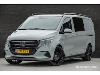 Mercedes-Benz Vito 119Cdi 190Pk 9G-Tronic Aut. | Dubbele Cabine | Select | Lang | 360° Camera | 2xSchuifdeur | Treeplanken | 20'' | Alpine Grey