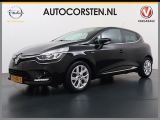 Renault Clio 90PK 5drs Navi Airco Bluetooth Pdc Keyless Cruise Control Limited Smartphone integratie Isofix DAB Lmv Privacy Glas Led Origineel Nederlandse Auto