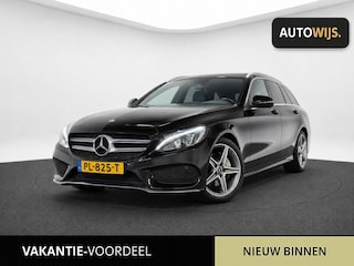 Mercedes-Benz C-klasse Estate 180 Business Solution|AMG LINE|PANO|CAMERA|LEDER|NAVI|STOELVERW