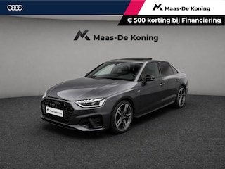 Audi A4 Limousine 35 TFSI 150pk S-Tronic S Edition Competition · Panoramadak · Camera · Apple/Android Car Play · Alarmklasse 3 · Audi Sound · Cruise Control ·