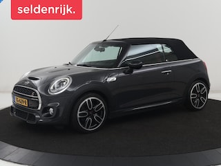 Mini Mini Cabrio 2.0 Chili Serious Business | Leder/alcantara | Harman/Kardon | Stoelverwarming | Head-up | Navigatie | Bluetooth | Sfeerverlichting | Park assist